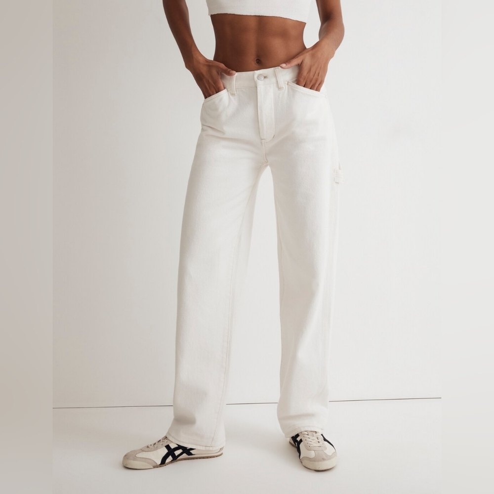 Madewell Low-slung Straight Carpenter Jeans